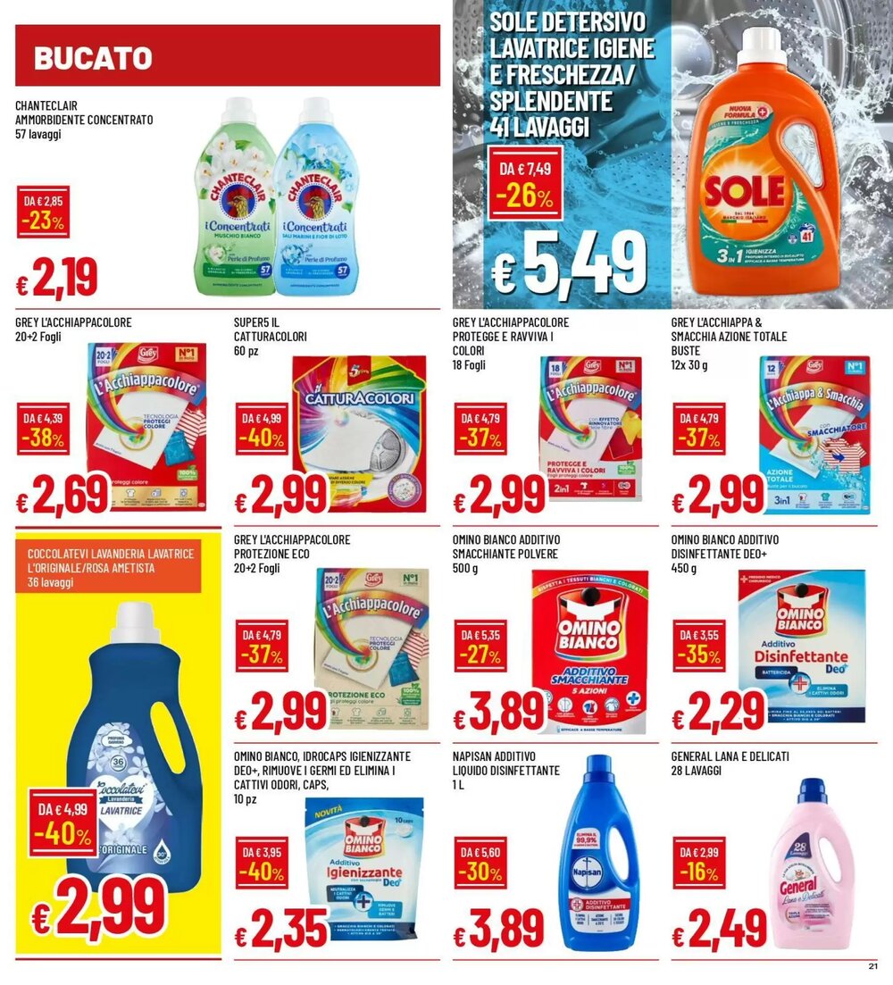 Volantino promozionale IperFamila  valide dal 08/01/2026 - Pagina 21.