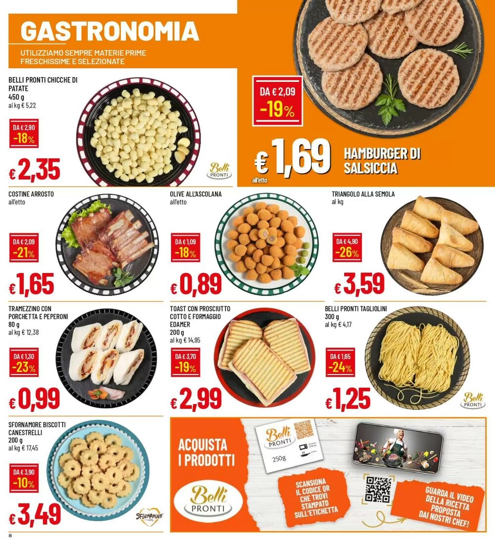 Volantino promozionale IperFamila  valide dal 08/01/2026 - Pagina 8.