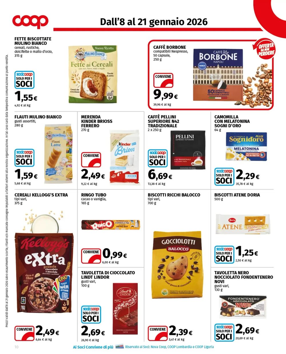 Volantino promozionale Coop Superstore  valide dal 08/01/2026 - Pagina 10.