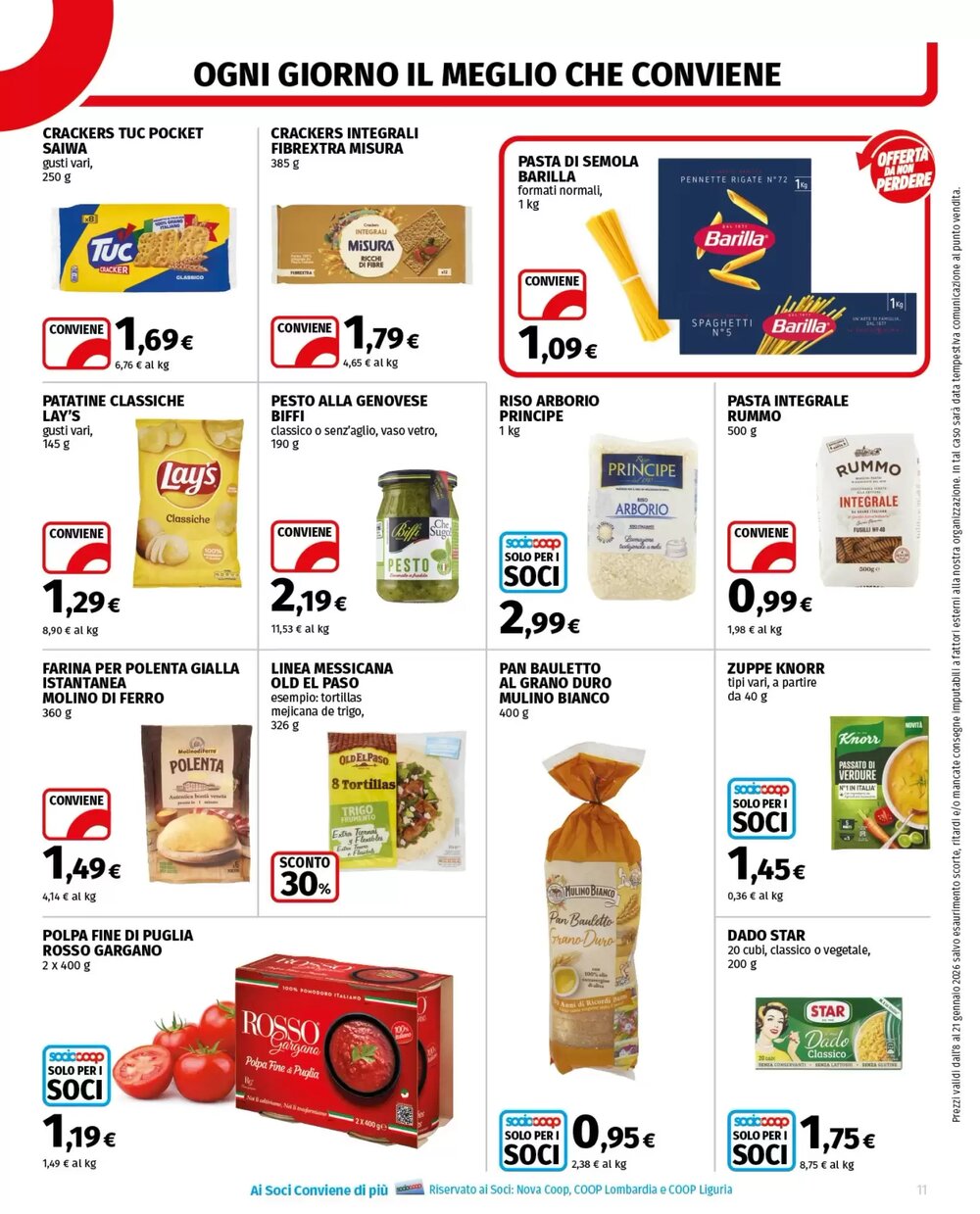 Volantino promozionale Coop Superstore  valide dal 08/01/2026 - Pagina 11.