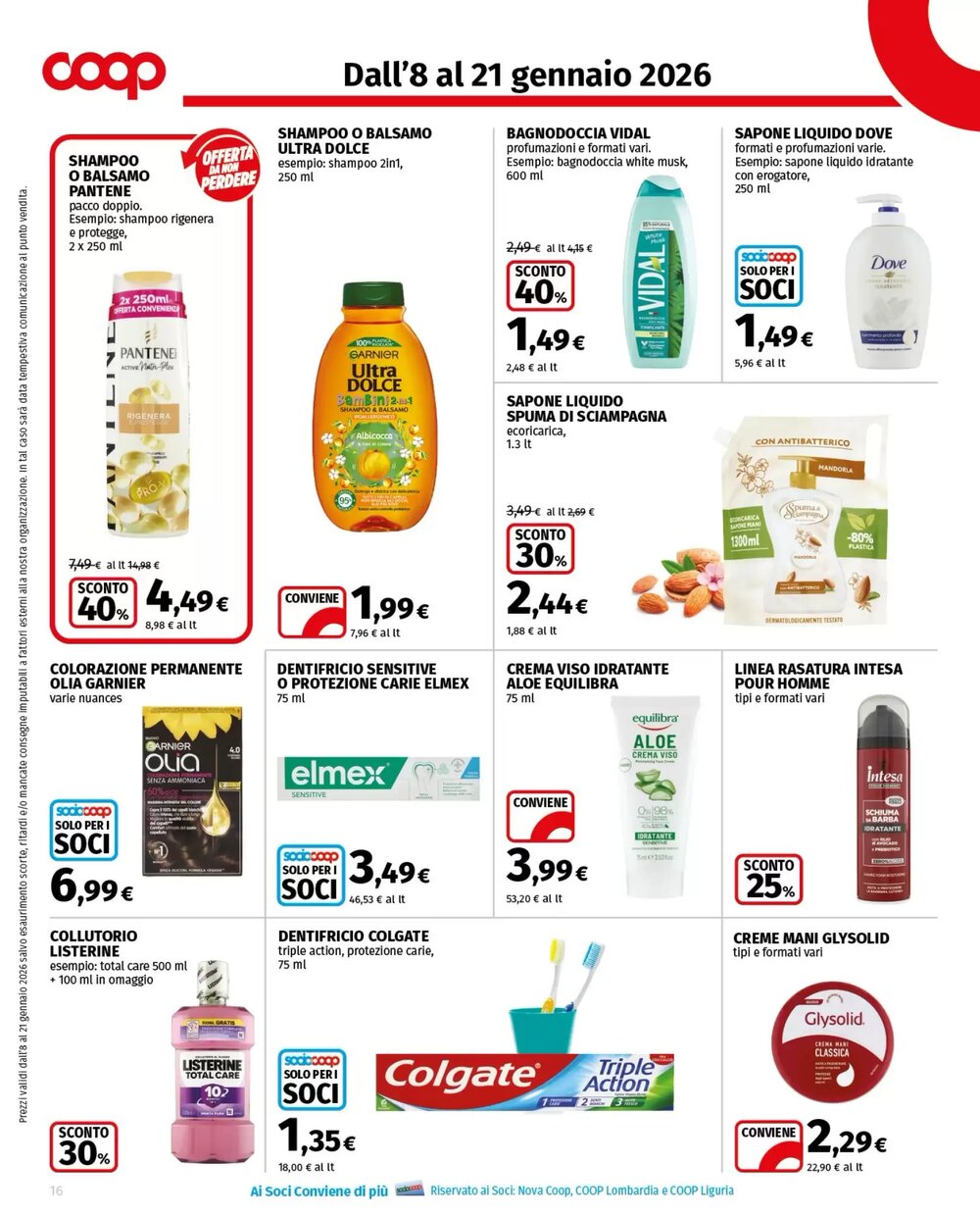 Volantino promozionale Coop Superstore  valide dal 08/01/2026 - Pagina 16.