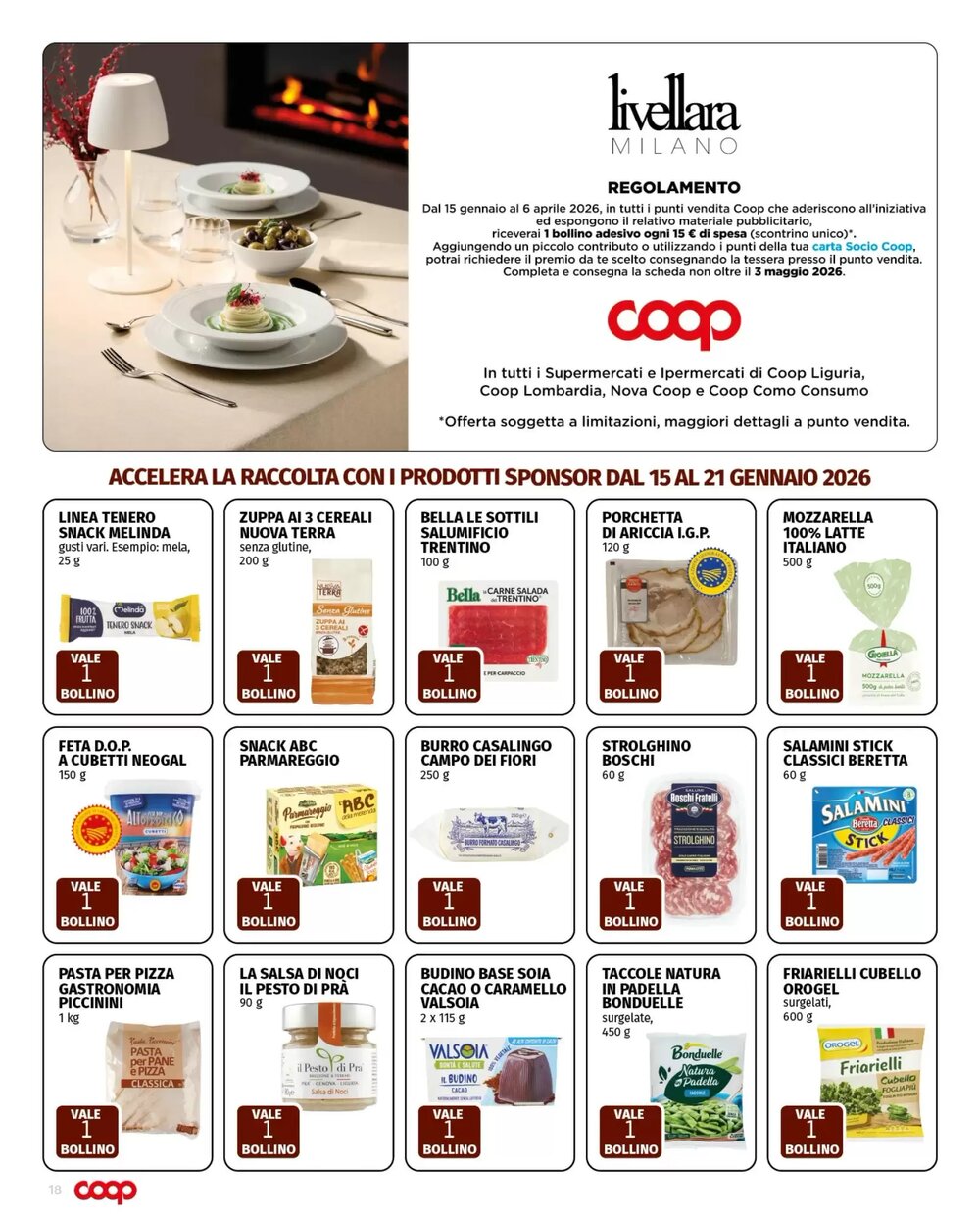 Volantino promozionale Coop Superstore  valide dal 08/01/2026 - Pagina 18.