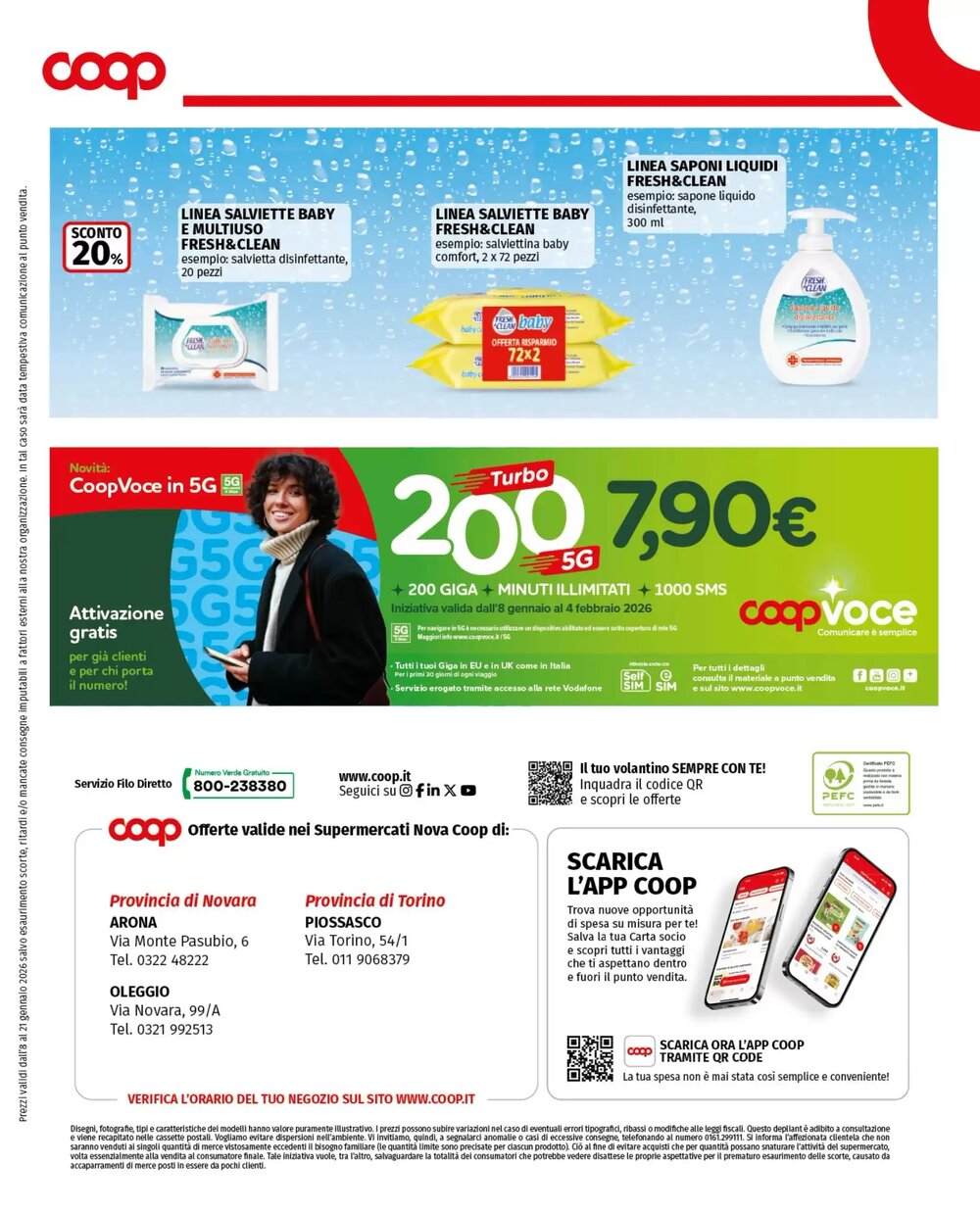 Volantino promozionale Coop Superstore  valide dal 08/01/2026 - Pagina 21.