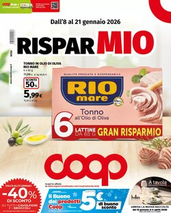 Volantino promozionale Coop  valide dal 08/01/2026 - Pagina 1.