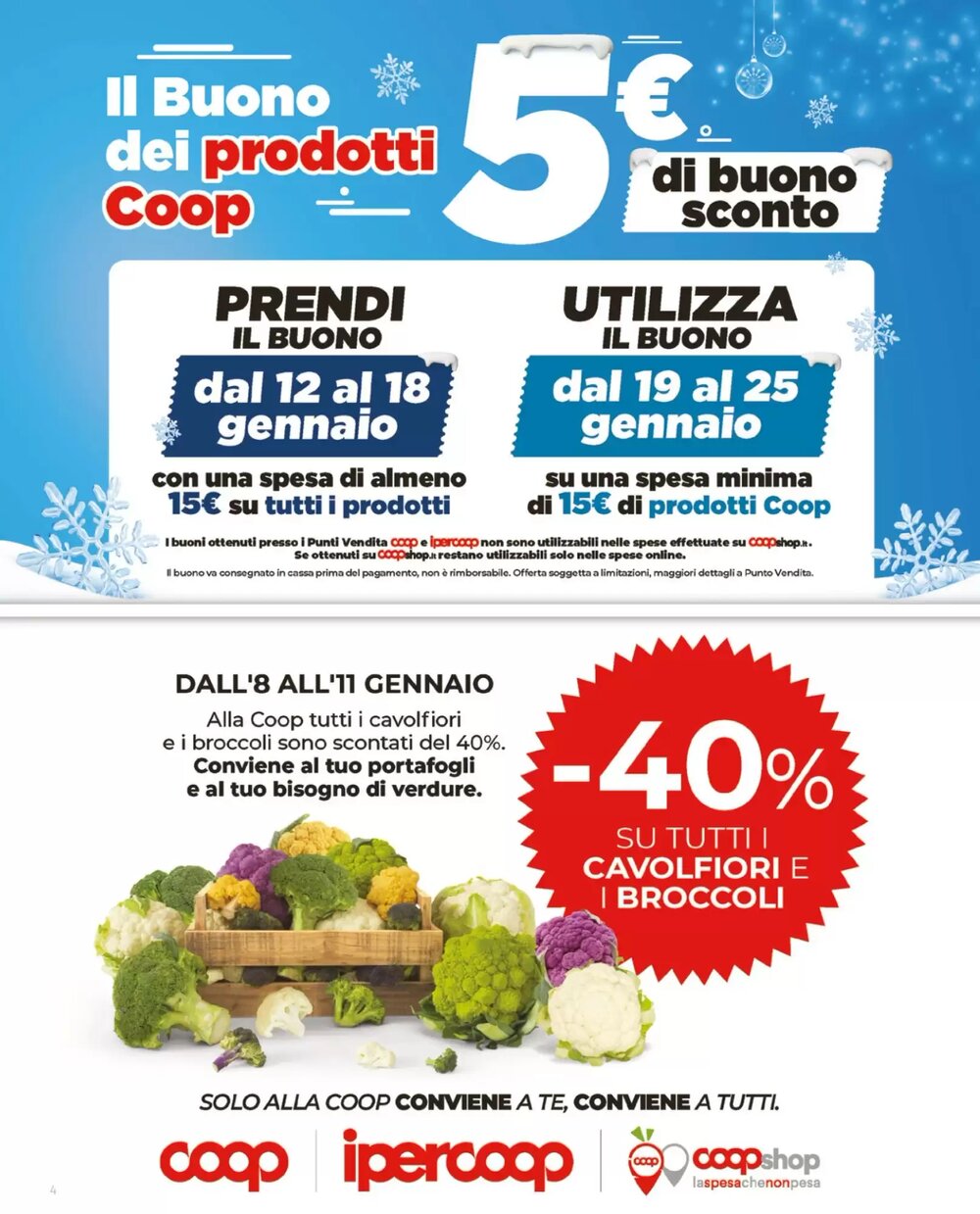 Volantino promozionale Coop  valide dal 08/01/2026 - Pagina 4.