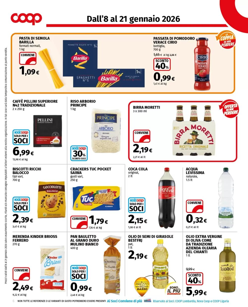 Volantino promozionale Coop  valide dal 08/01/2026 - Pagina 6.