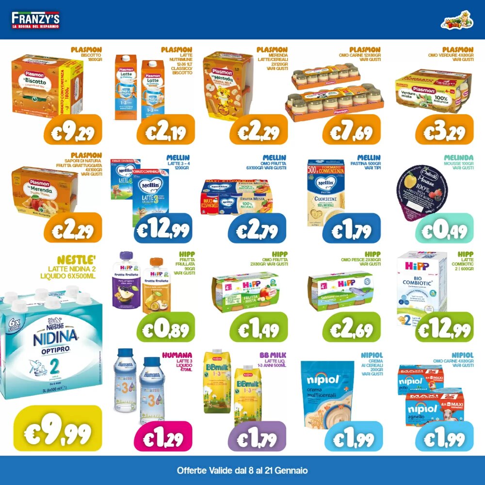 Volantino promozionale Franzy's  valide dal 08/01/2026 - Pagina 2.