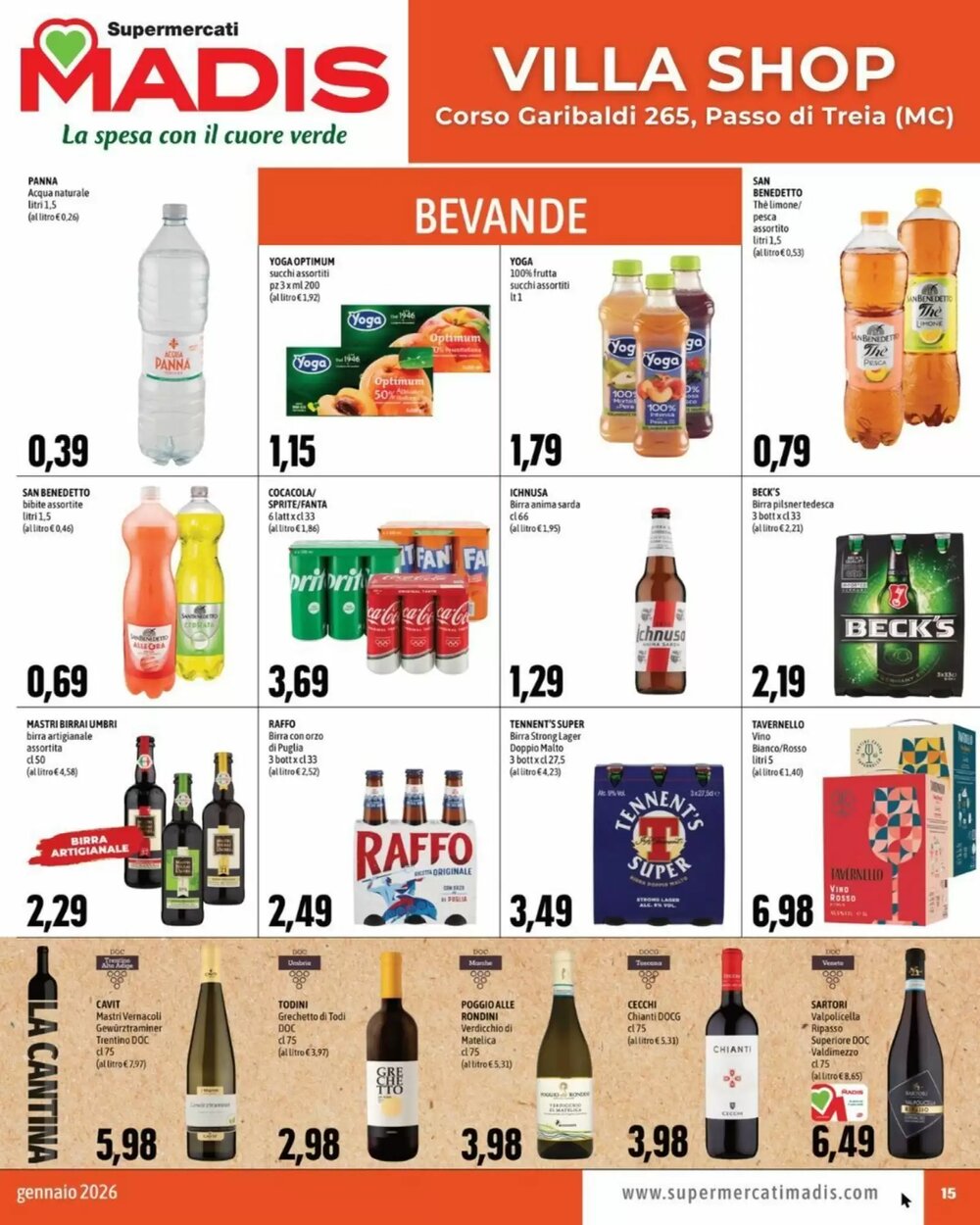 Volantino promozionale Madis  valide dal 08/01/2026 - Pagina 15.