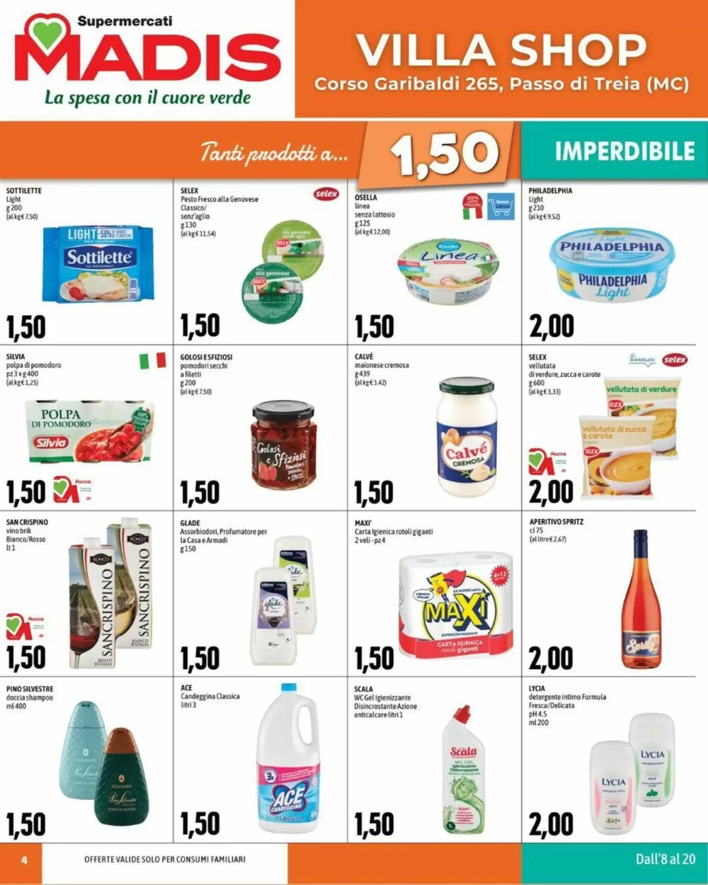 Volantino promozionale Madis  valide dal 08/01/2026 - Pagina 4.