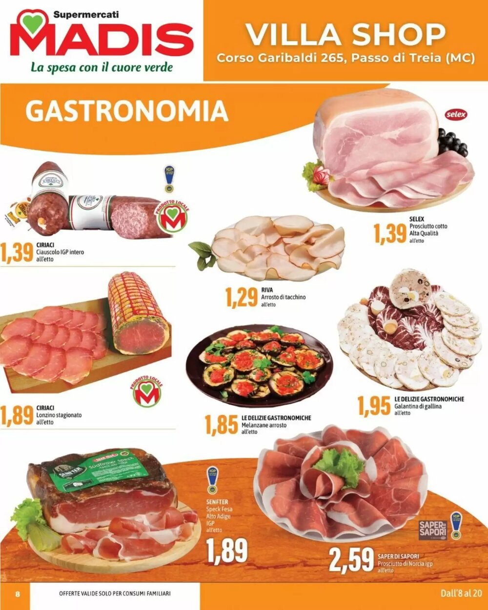 Volantino promozionale Madis  valide dal 08/01/2026 - Pagina 8.