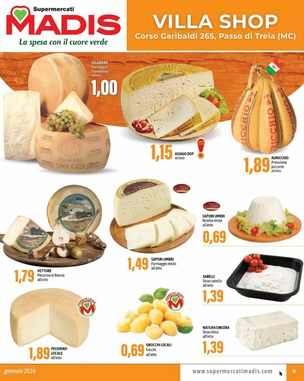 Volantino promozionale Madis  valide dal 08/01/2026 - Pagina 9.