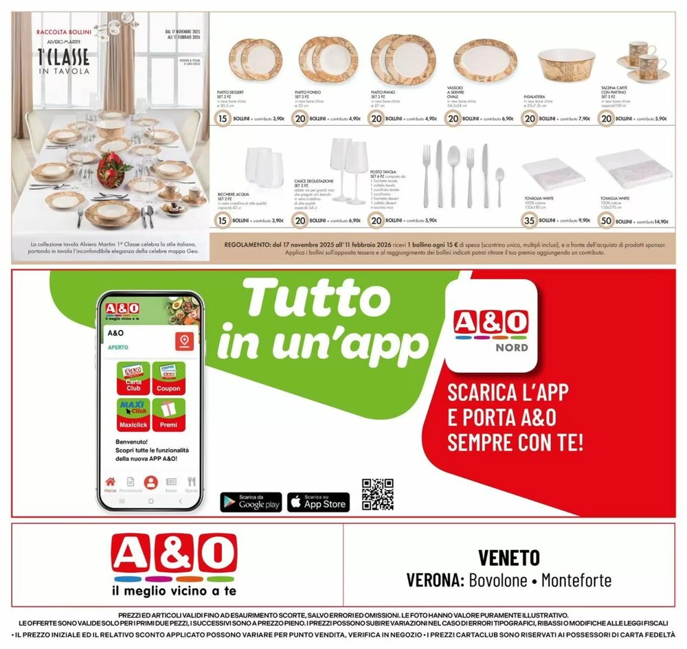 Volantino promozionale A&o  valide dal 08/01/2026 - Pagina 24.