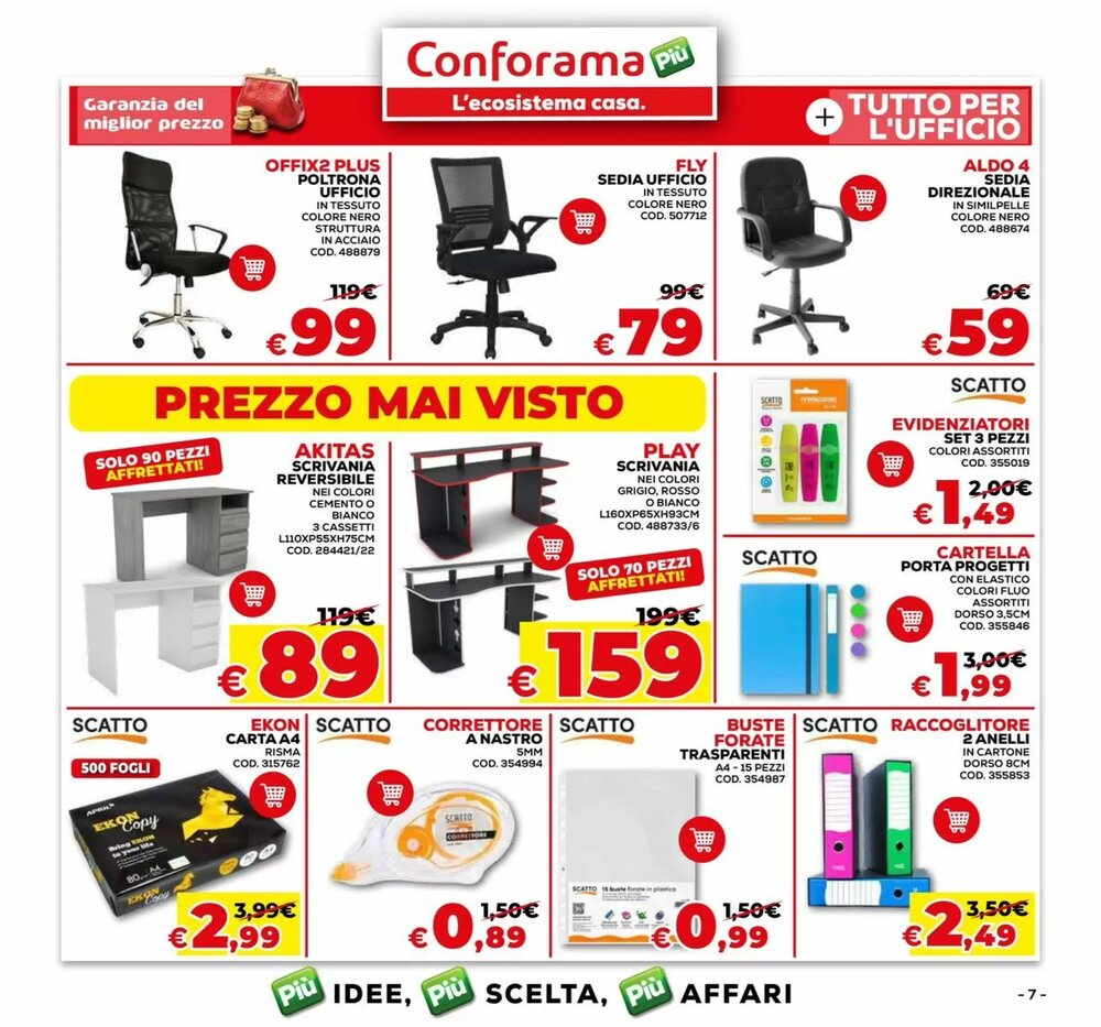 Volantino promozionale Conforama  valide dal 08/01/2026 - Pagina 7.