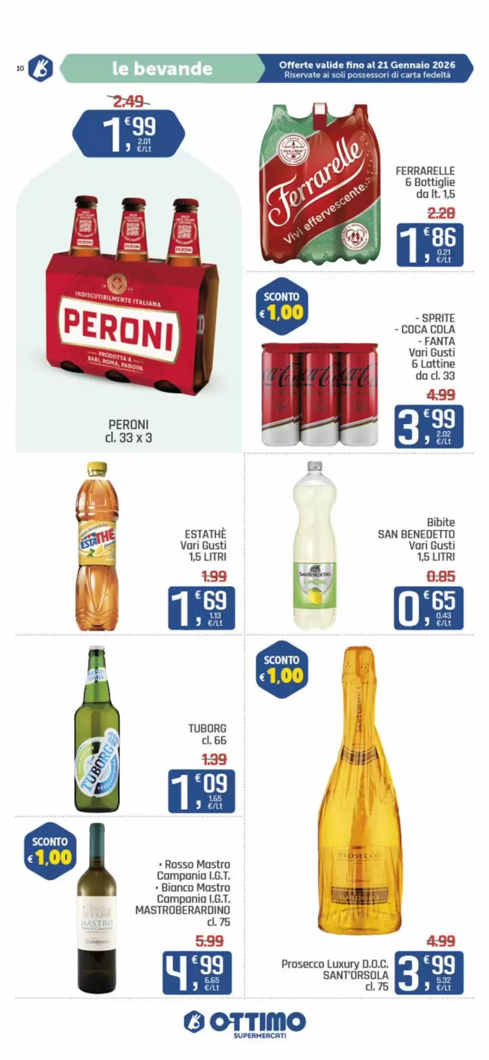 Volantino promozionale Ottimo Market  valide dal 08/01/2026 - Pagina 10.