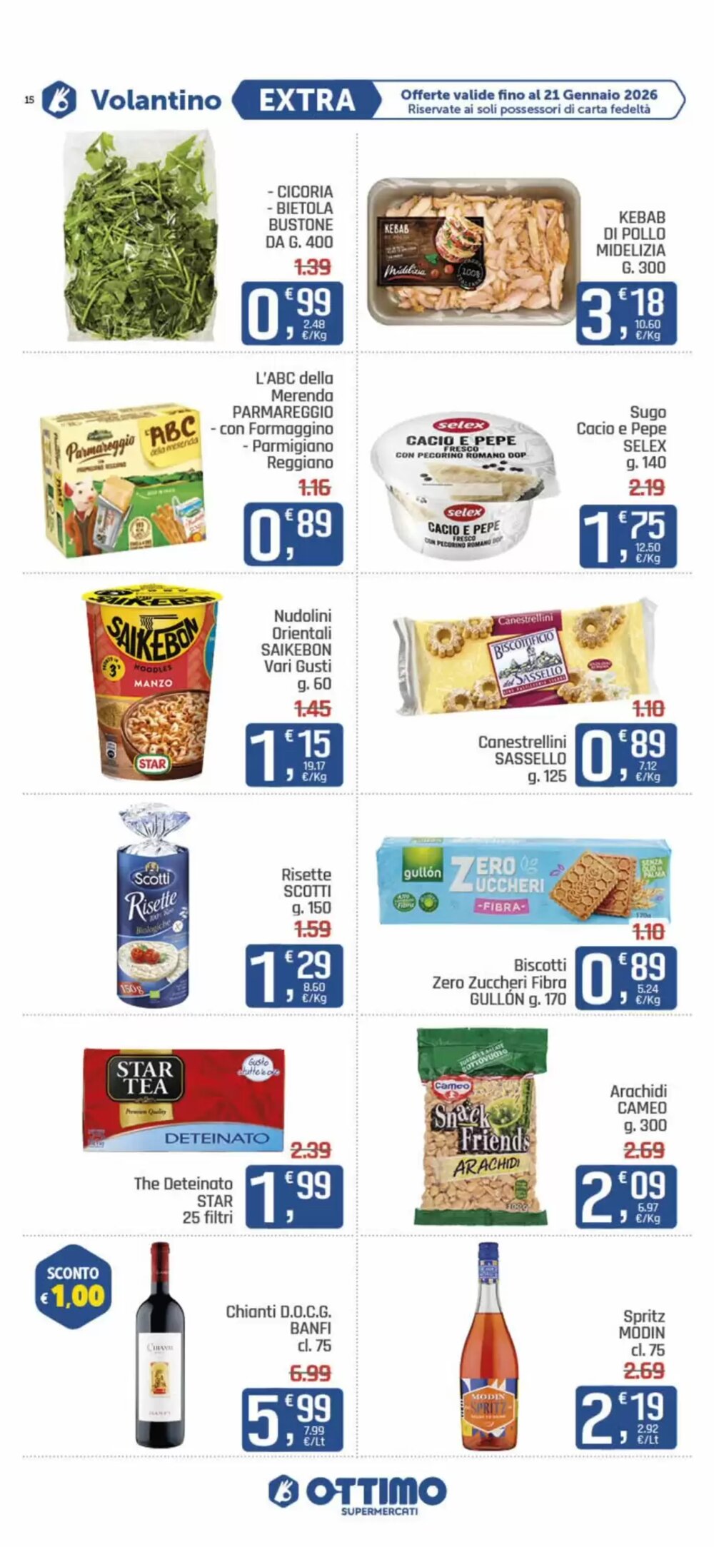 Volantino promozionale Ottimo Market  valide dal 08/01/2026 - Pagina 15.