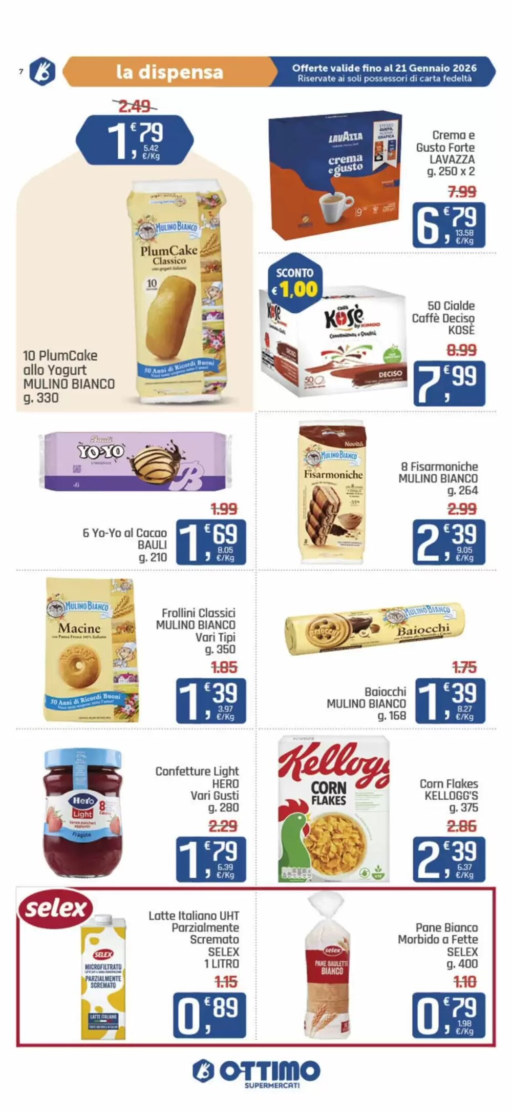 Volantino promozionale Ottimo Market  valide dal 08/01/2026 - Pagina 7.