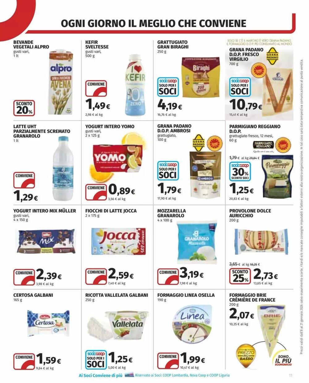Volantino promozionale Coop  valide dal 08/01/2026 - Pagina 11.