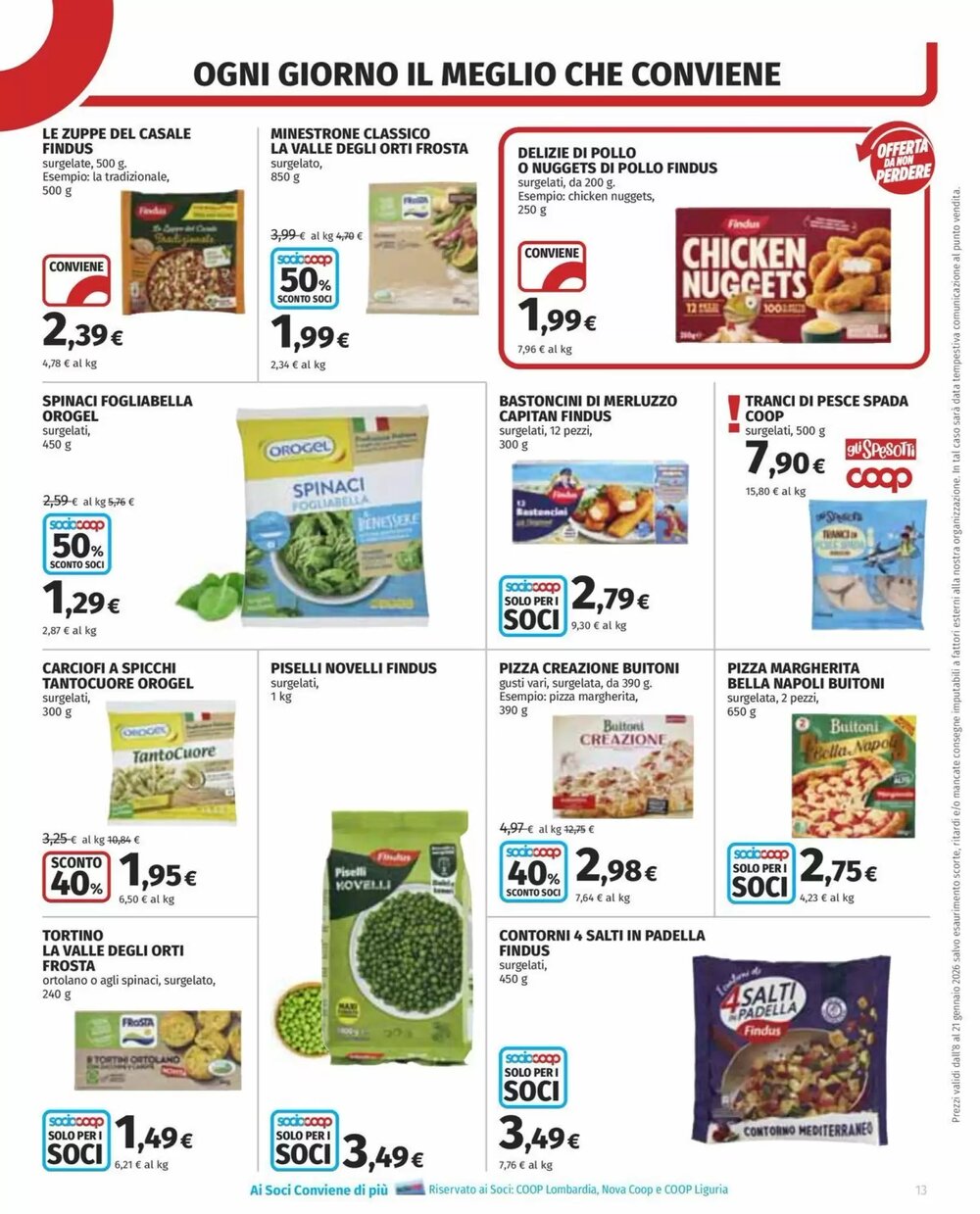 Volantino promozionale Coop  valide dal 08/01/2026 - Pagina 13.