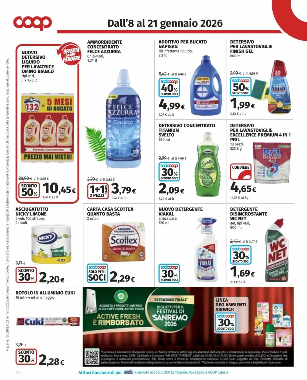 Volantino promozionale Coop  valide dal 08/01/2026 - Pagina 18.