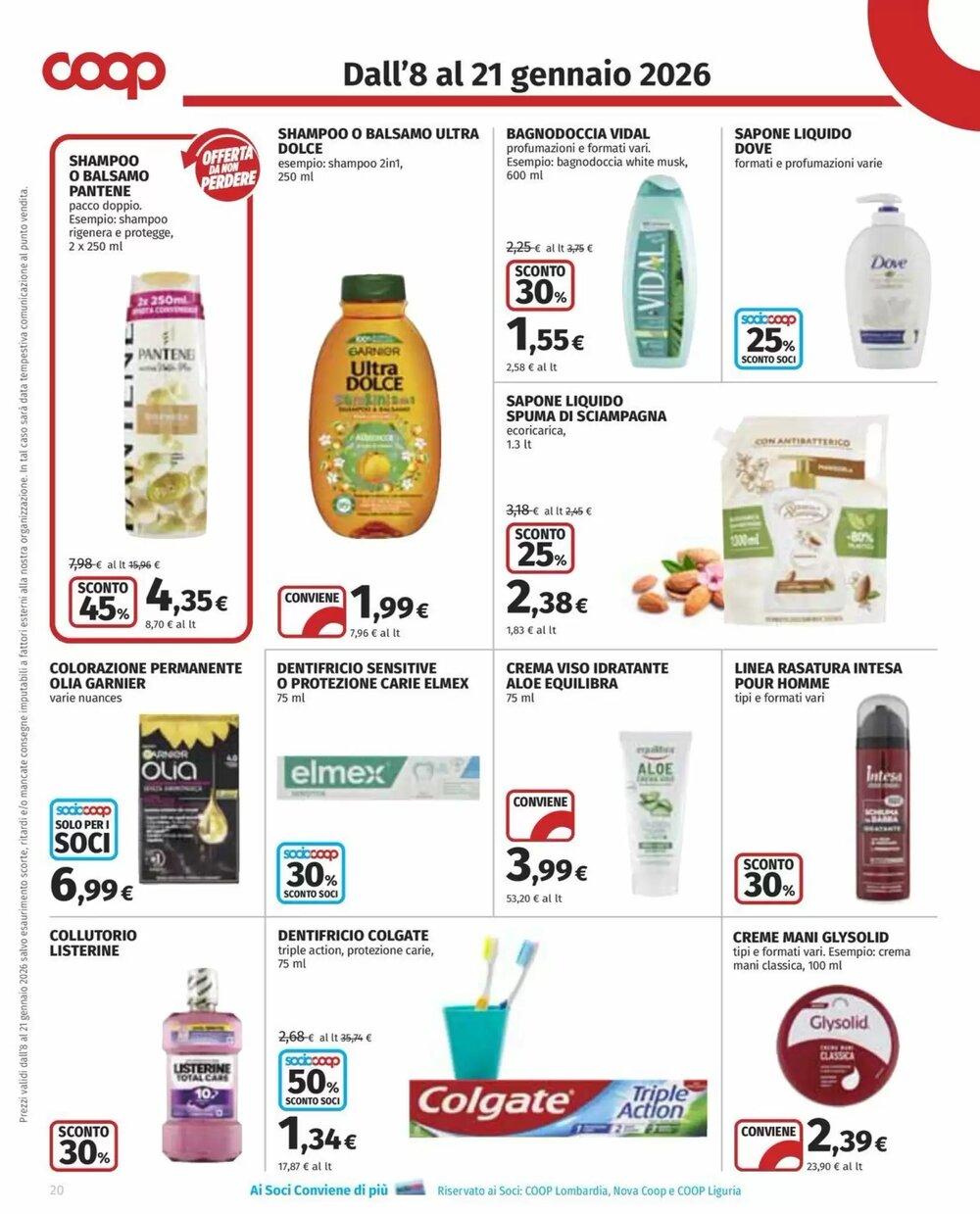 Volantino promozionale Coop  valide dal 08/01/2026 - Pagina 20.
