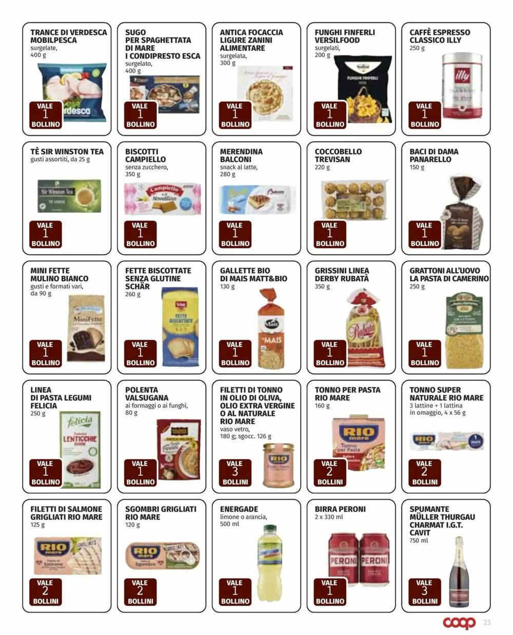 Volantino promozionale Coop  valide dal 08/01/2026 - Pagina 23.