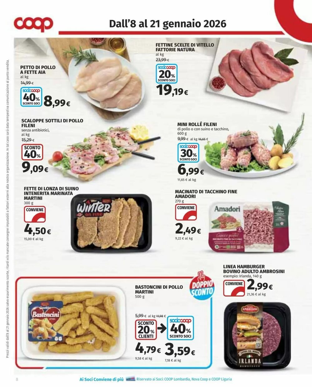 Volantino promozionale Coop  valide dal 08/01/2026 - Pagina 8.