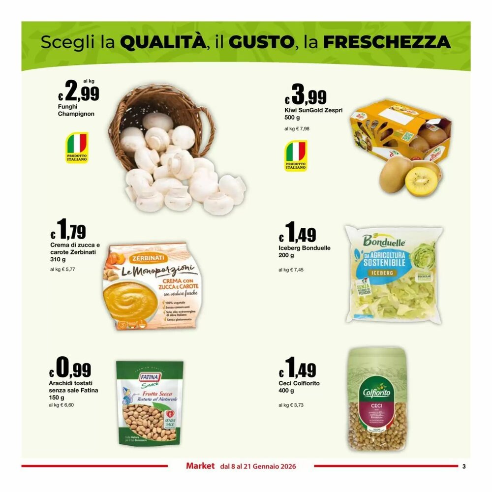 Volantino promozionale Sì con te  valide dal 08/01/2026 - Pagina 3.