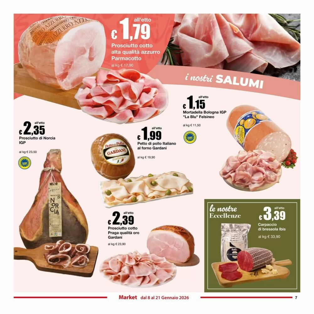 Volantino promozionale Sì con te  valide dal 08/01/2026 - Pagina 7.