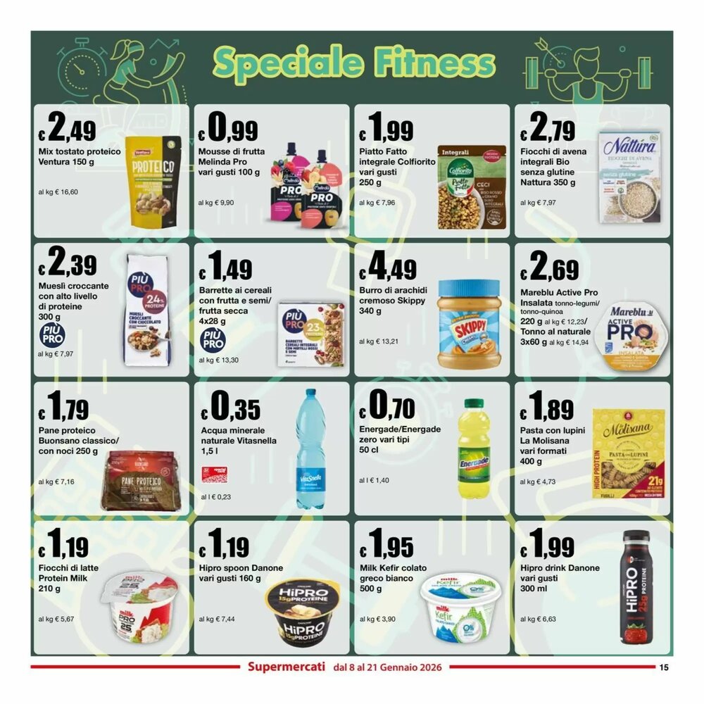 Volantino promozionale Sì con te  valide dal 08/01/2026 - Pagina 15.