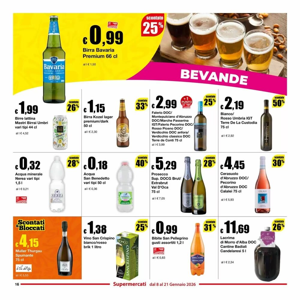 Volantino promozionale Sì con te  valide dal 08/01/2026 - Pagina 16.