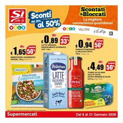 Volantino promozionale Sì con te  valide dal 08/01/2026 - Pagina 1.