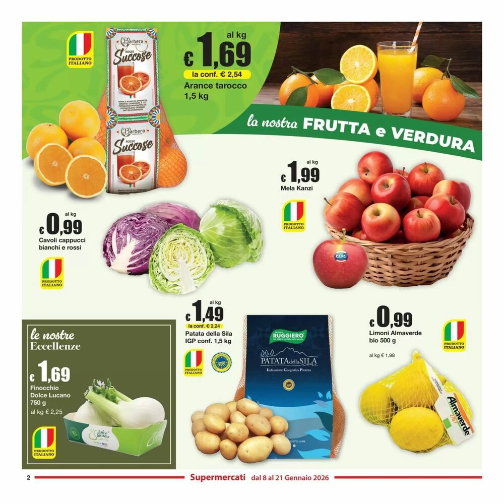 Volantino promozionale Sì con te  valide dal 08/01/2026 - Pagina 2.
