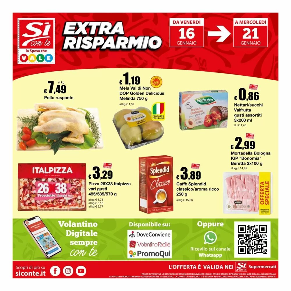 Volantino promozionale Sì con te  valide dal 08/01/2026 - Pagina 20.