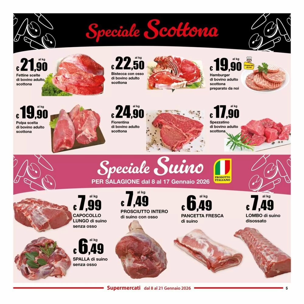 Volantino promozionale Sì con te  valide dal 08/01/2026 - Pagina 5.