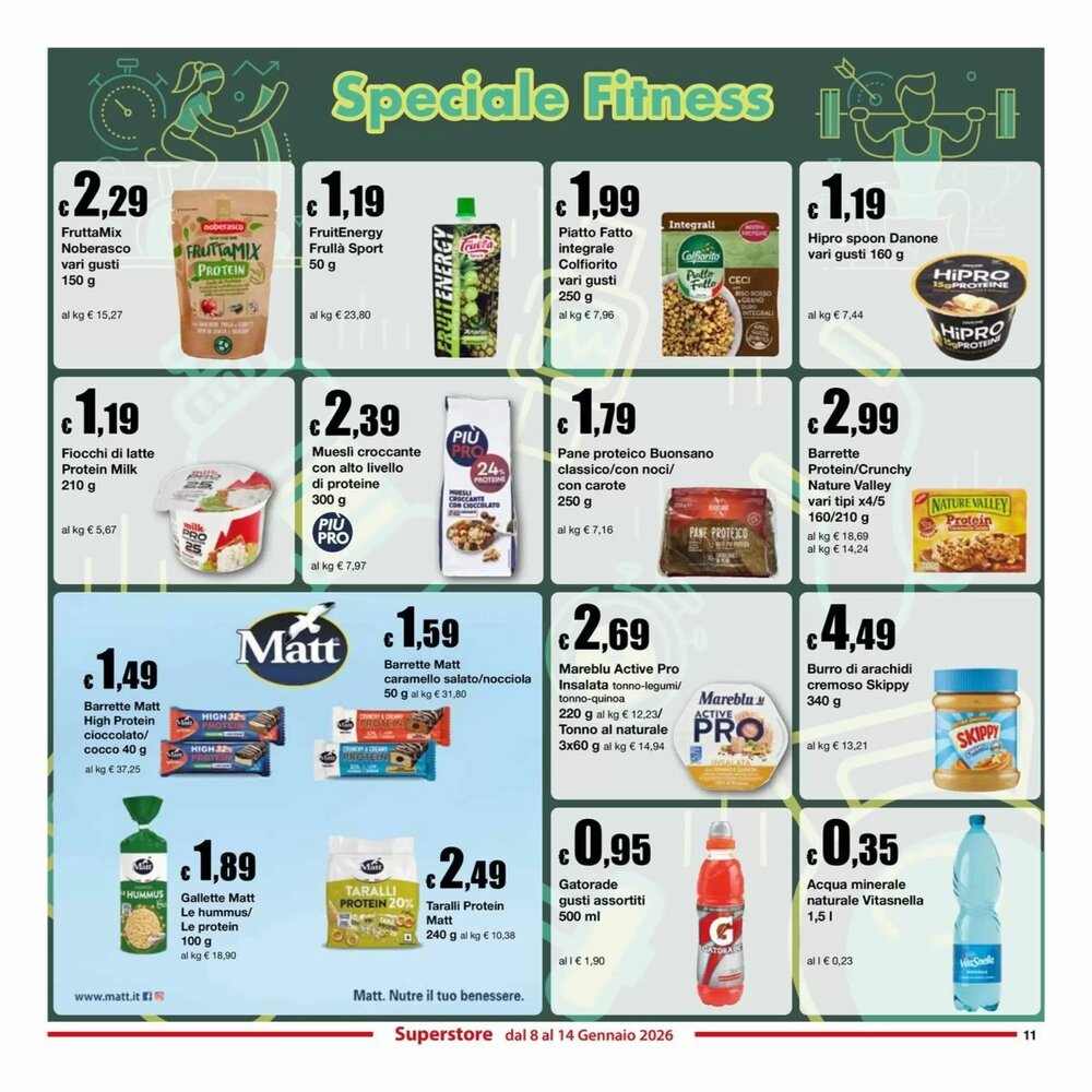 Volantino promozionale Sì con te  valide dal 08/01/2026 - Pagina 11.