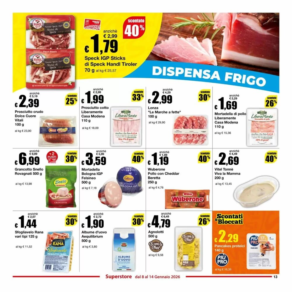 Volantino promozionale Sì con te  valide dal 08/01/2026 - Pagina 13.