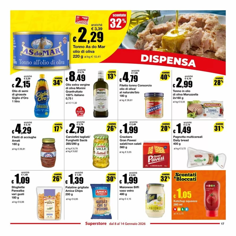 Volantino promozionale Sì con te  valide dal 08/01/2026 - Pagina 17.