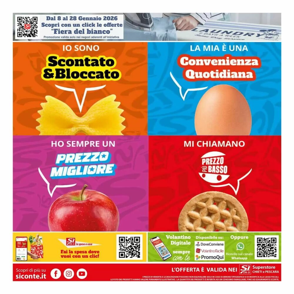 Volantino promozionale Sì con te  valide dal 08/01/2026 - Pagina 24.