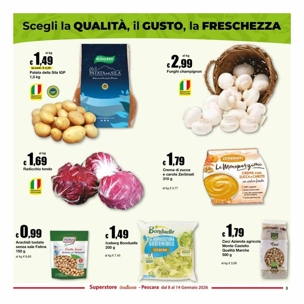 Volantino promozionale Sì con te  valide dal 08/01/2026 - Pagina 3.