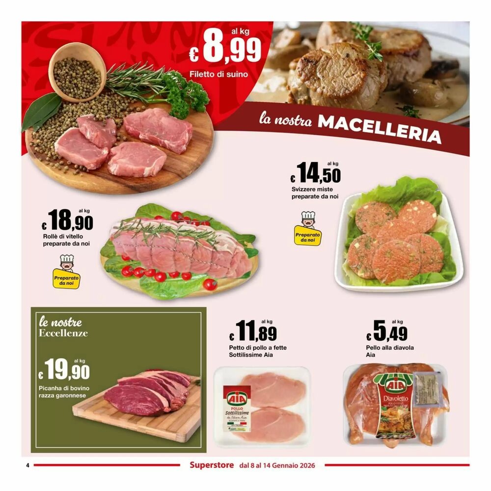 Volantino promozionale Sì con te  valide dal 08/01/2026 - Pagina 4.