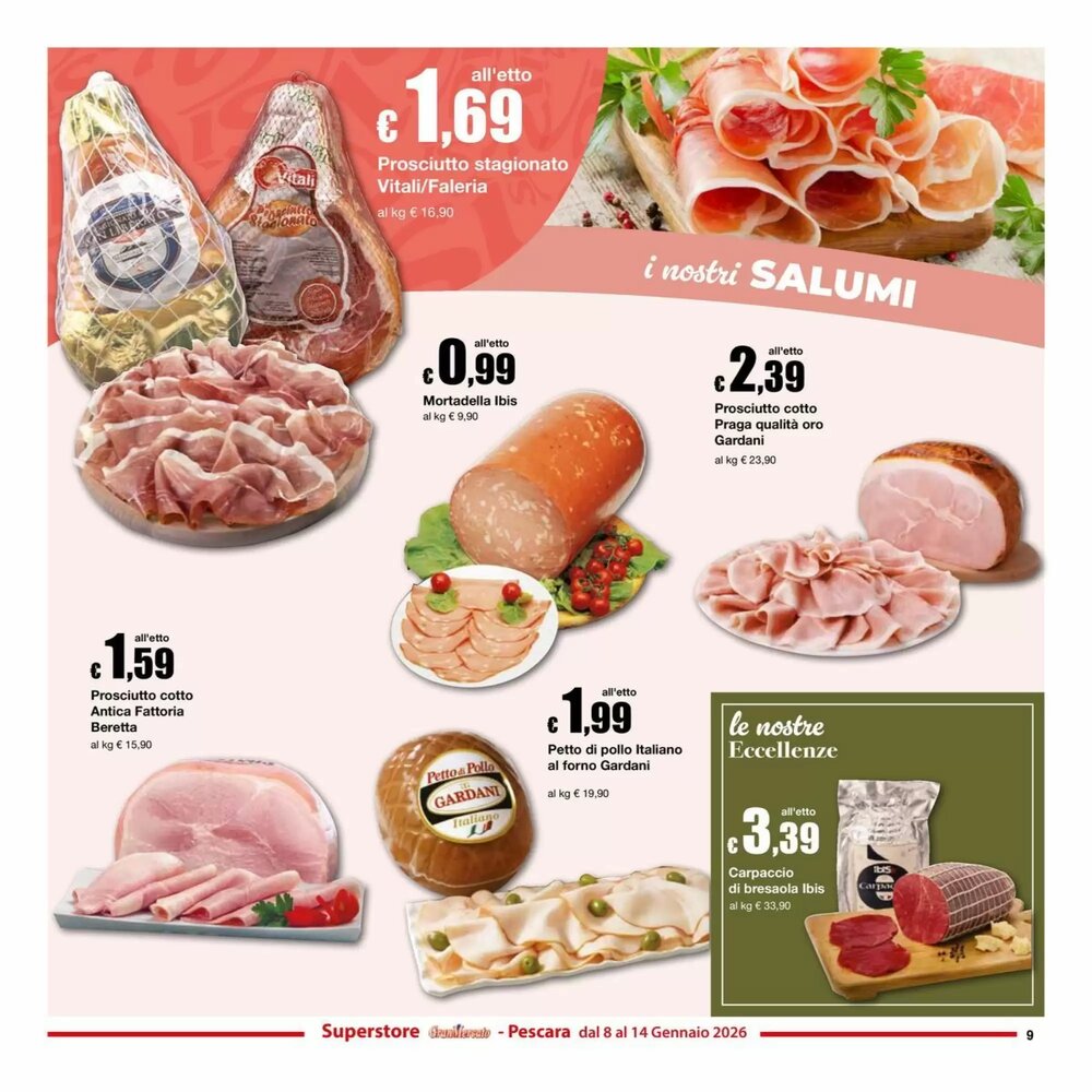 Volantino promozionale Sì con te  valide dal 08/01/2026 - Pagina 9.