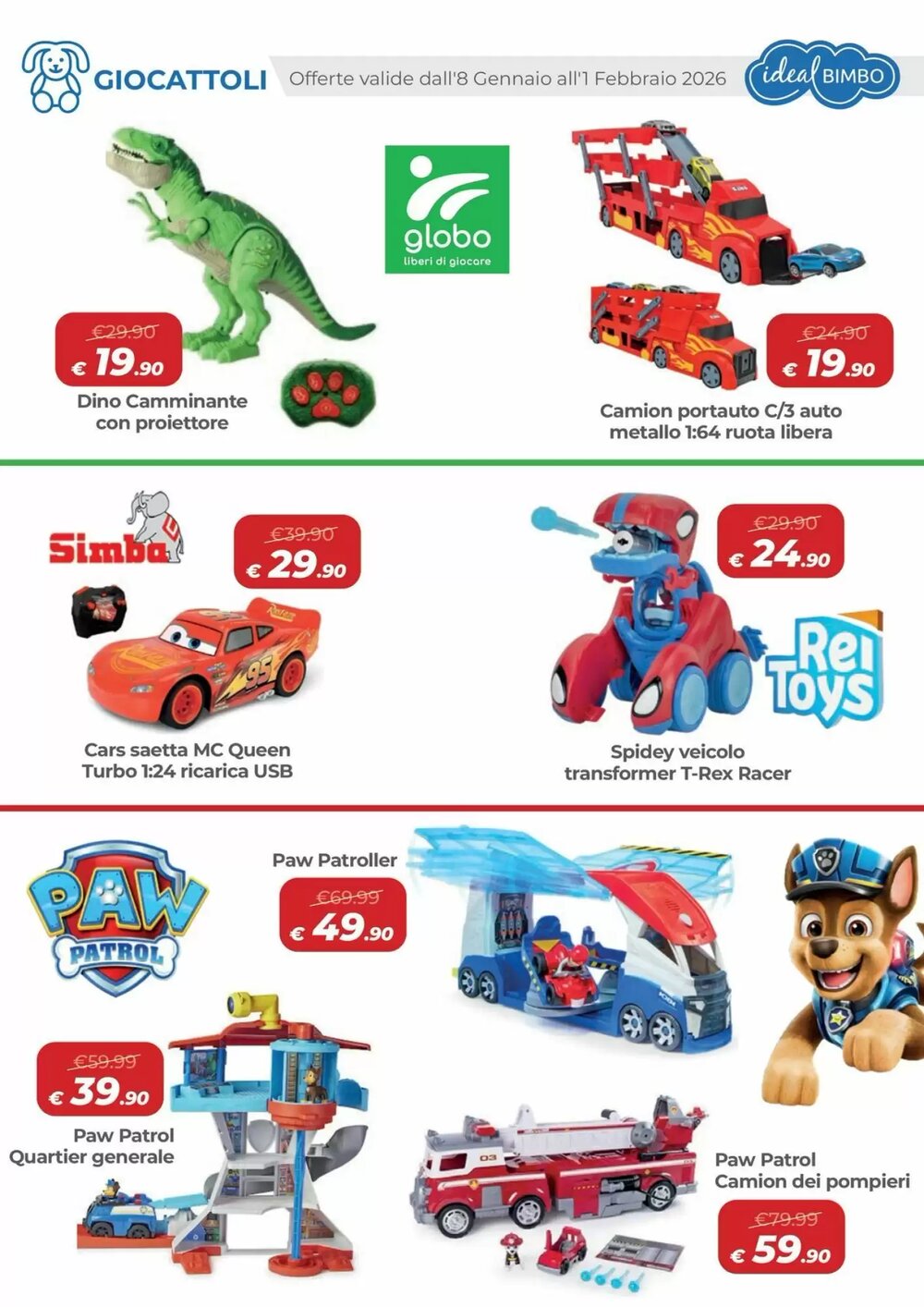 Volantino promozionale Ideal Bimbo  valide dal 08/01/2026 - Pagina 10.