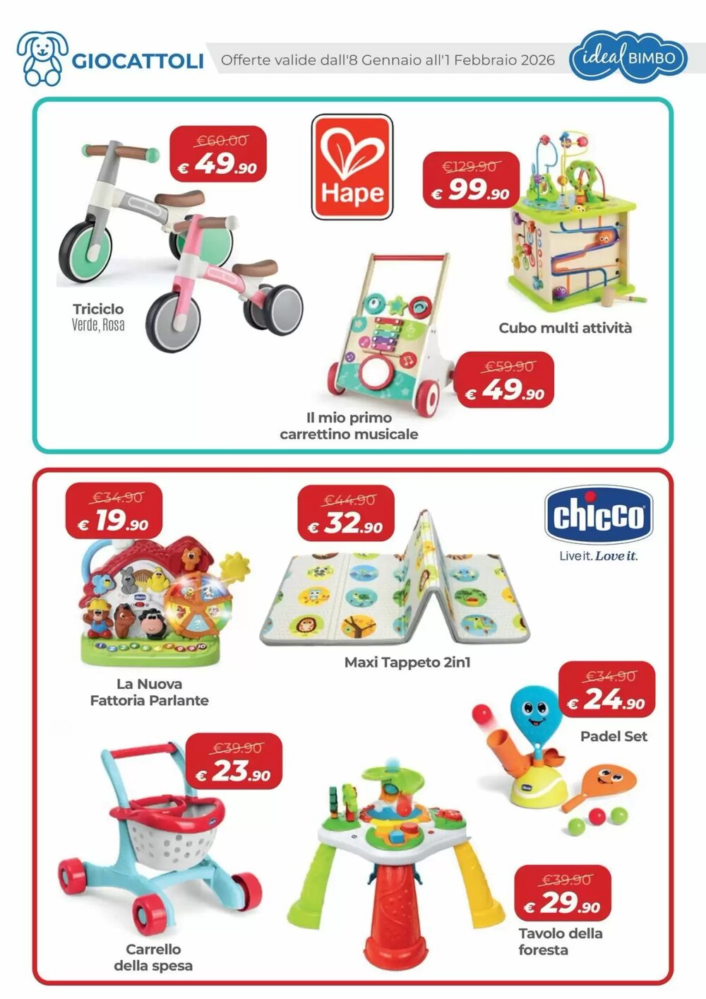 Volantino promozionale Ideal Bimbo  valide dal 08/01/2026 - Pagina 3.