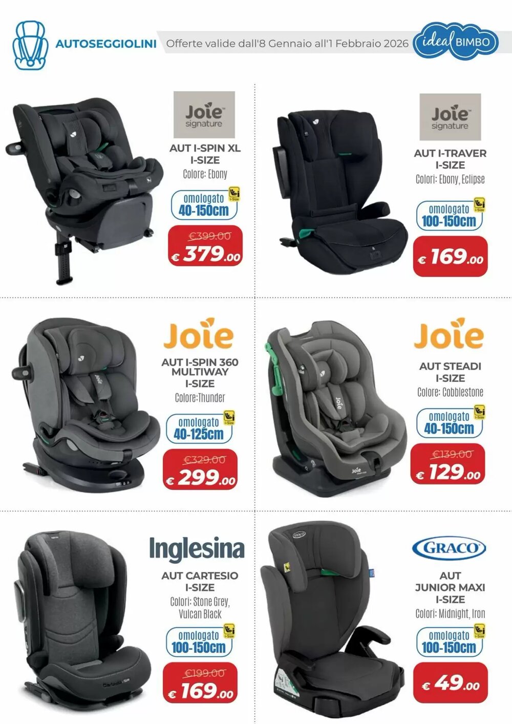 Volantino promozionale Ideal Bimbo  valide dal 08/01/2026 - Pagina 33.