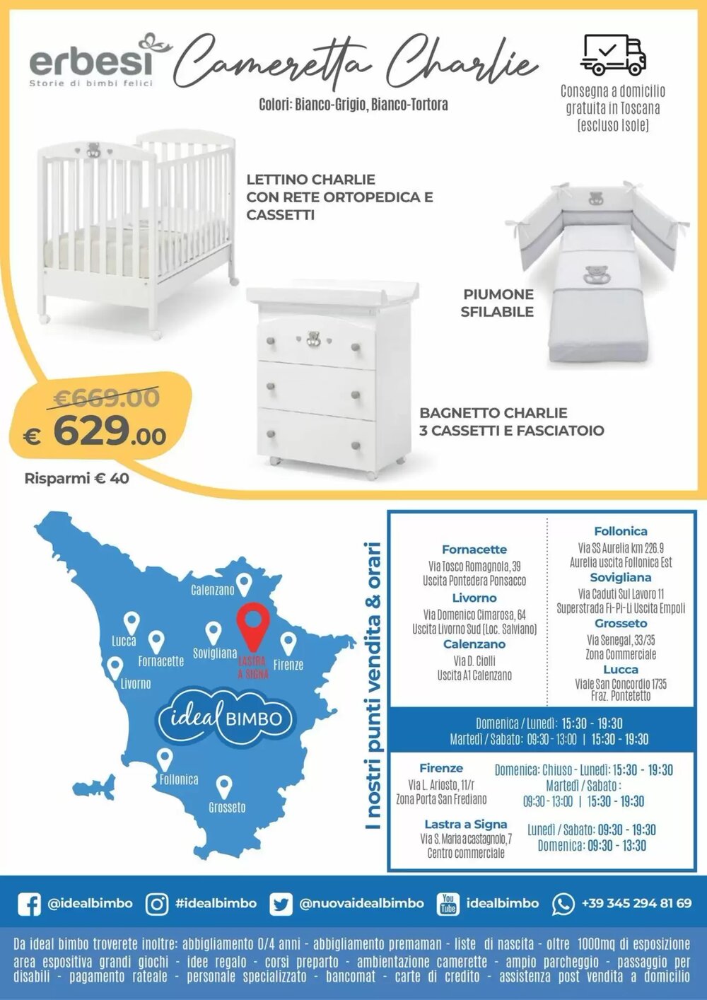 Volantino promozionale Ideal Bimbo  valide dal 08/01/2026 - Pagina 38.