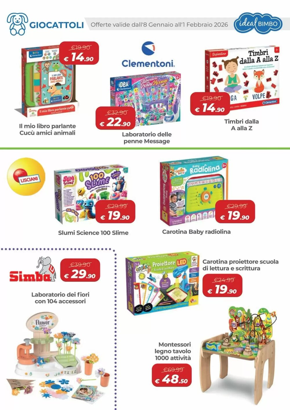 Volantino promozionale Ideal Bimbo  valide dal 08/01/2026 - Pagina 5.