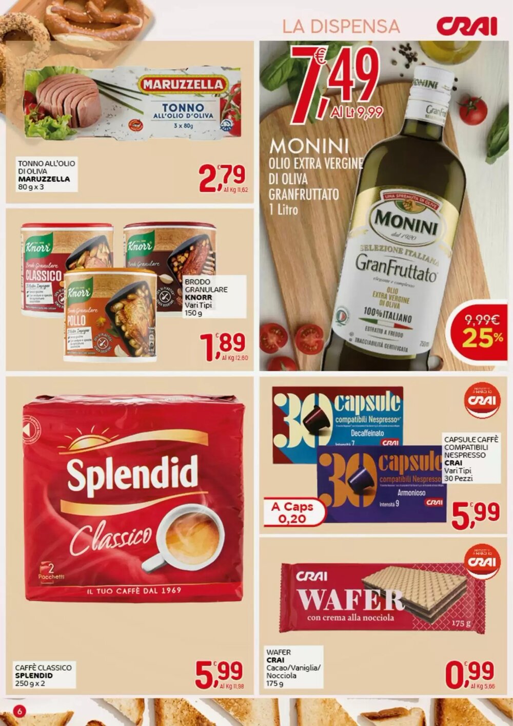 Volantino promozionale Crai  valide dal 08/01/2026 - Pagina 6.