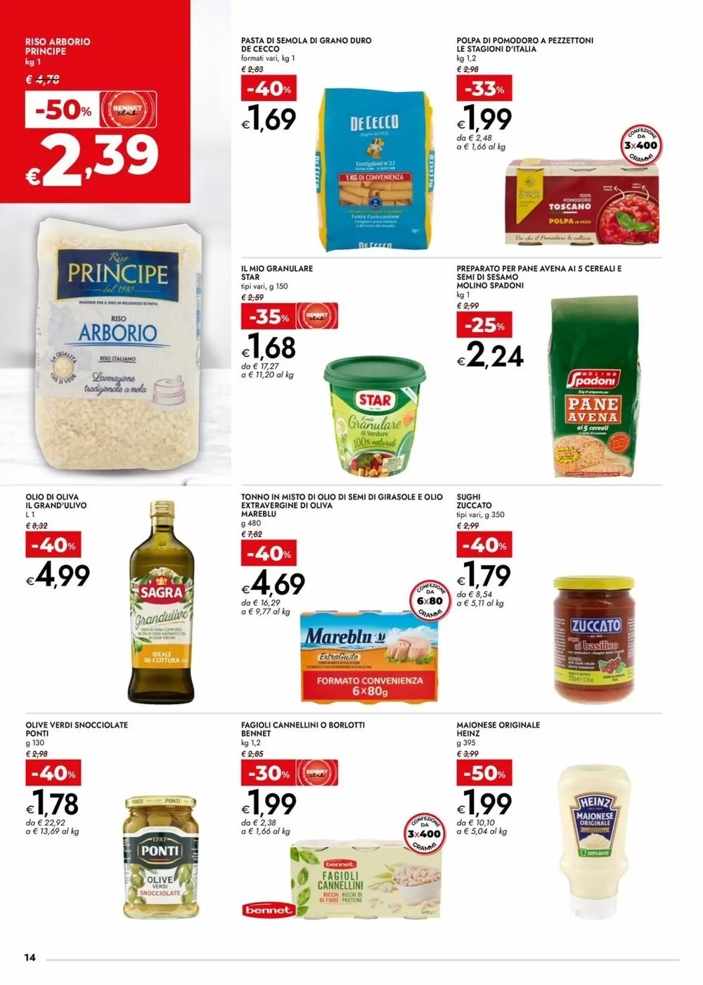 Volantino promozionale Bennet  valide dal 08/01/2026 - Pagina 14.