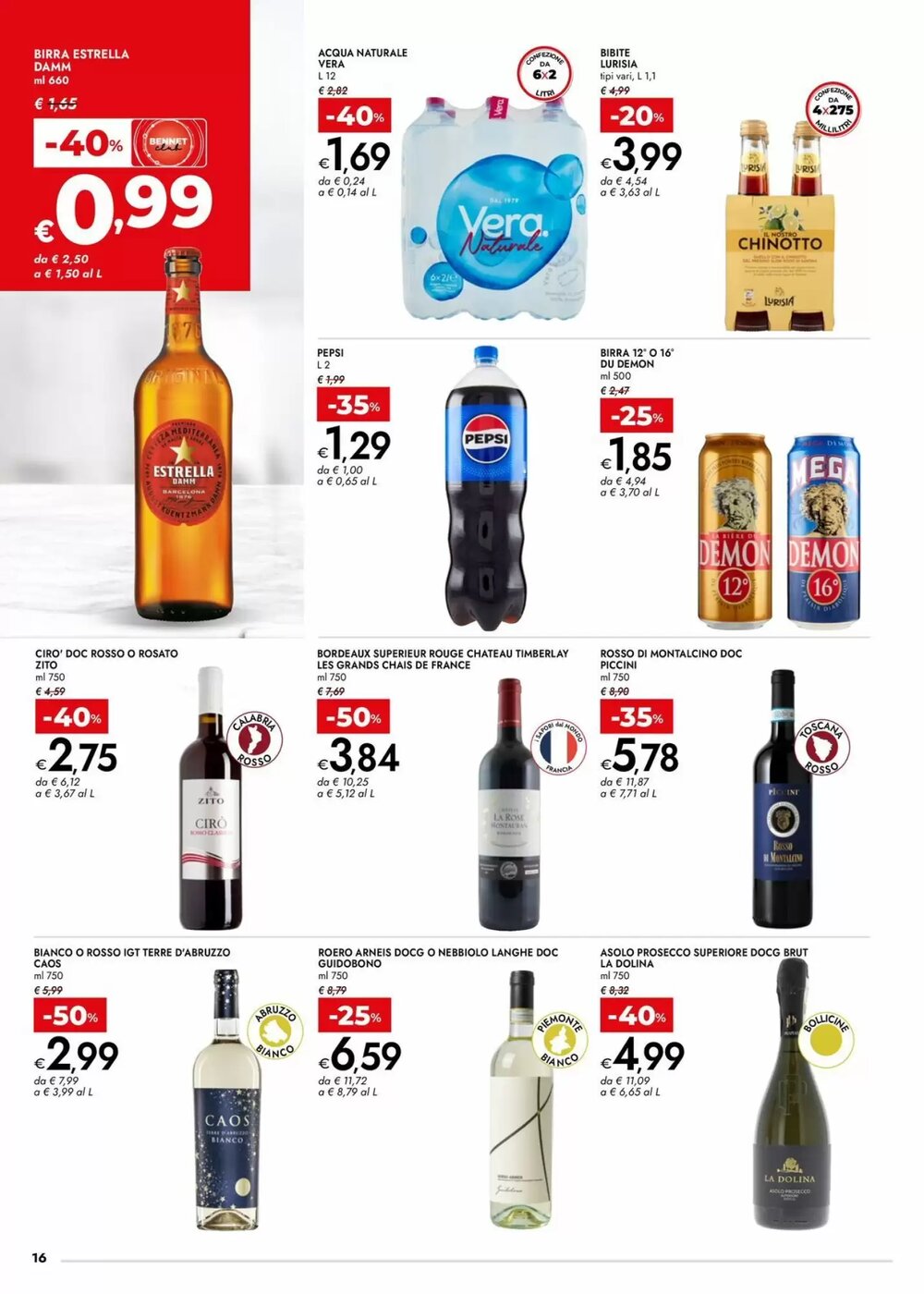 Volantino promozionale Bennet  valide dal 08/01/2026 - Pagina 16.