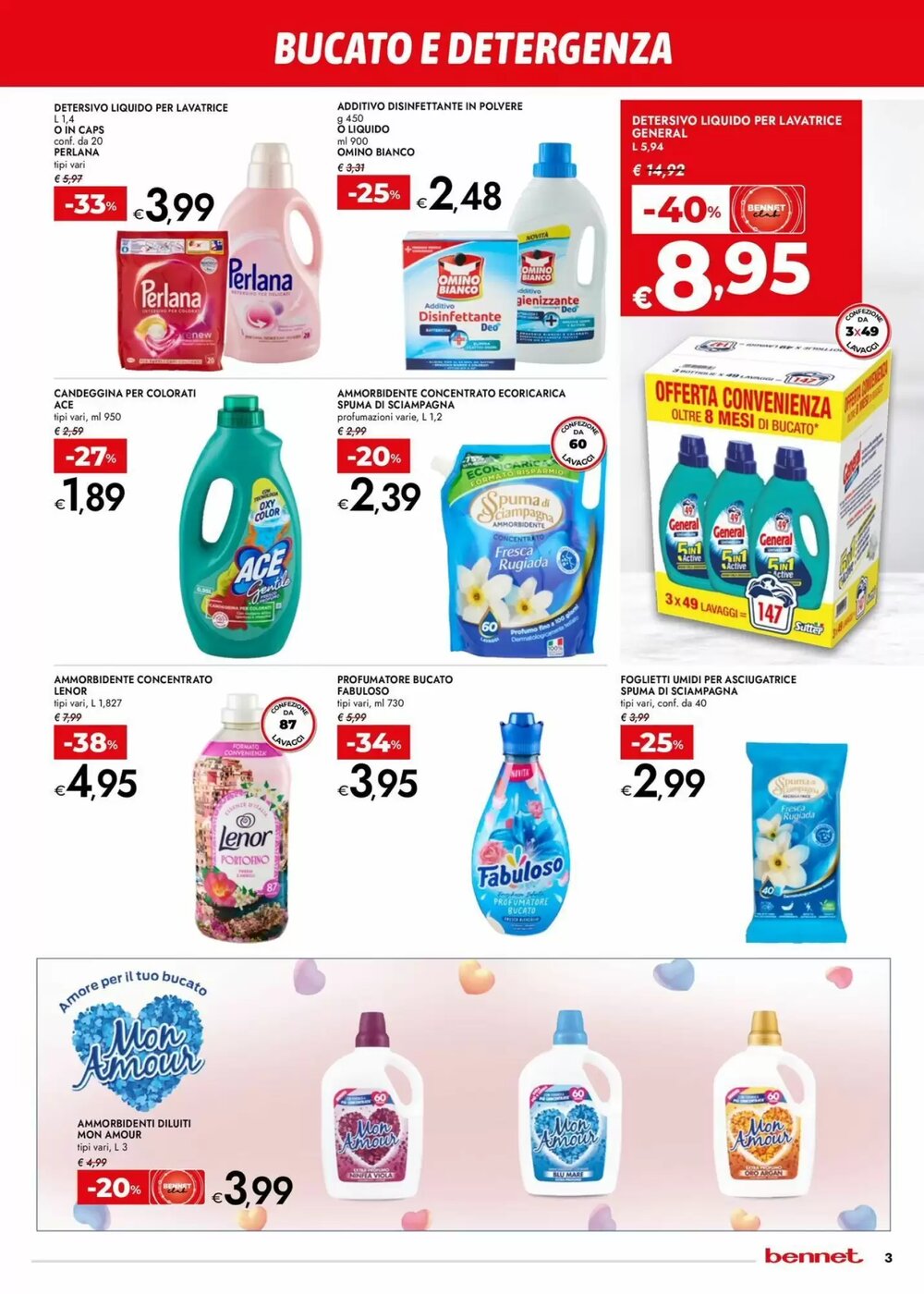 Volantino promozionale Bennet  valide dal 08/01/2026 - Pagina 3.